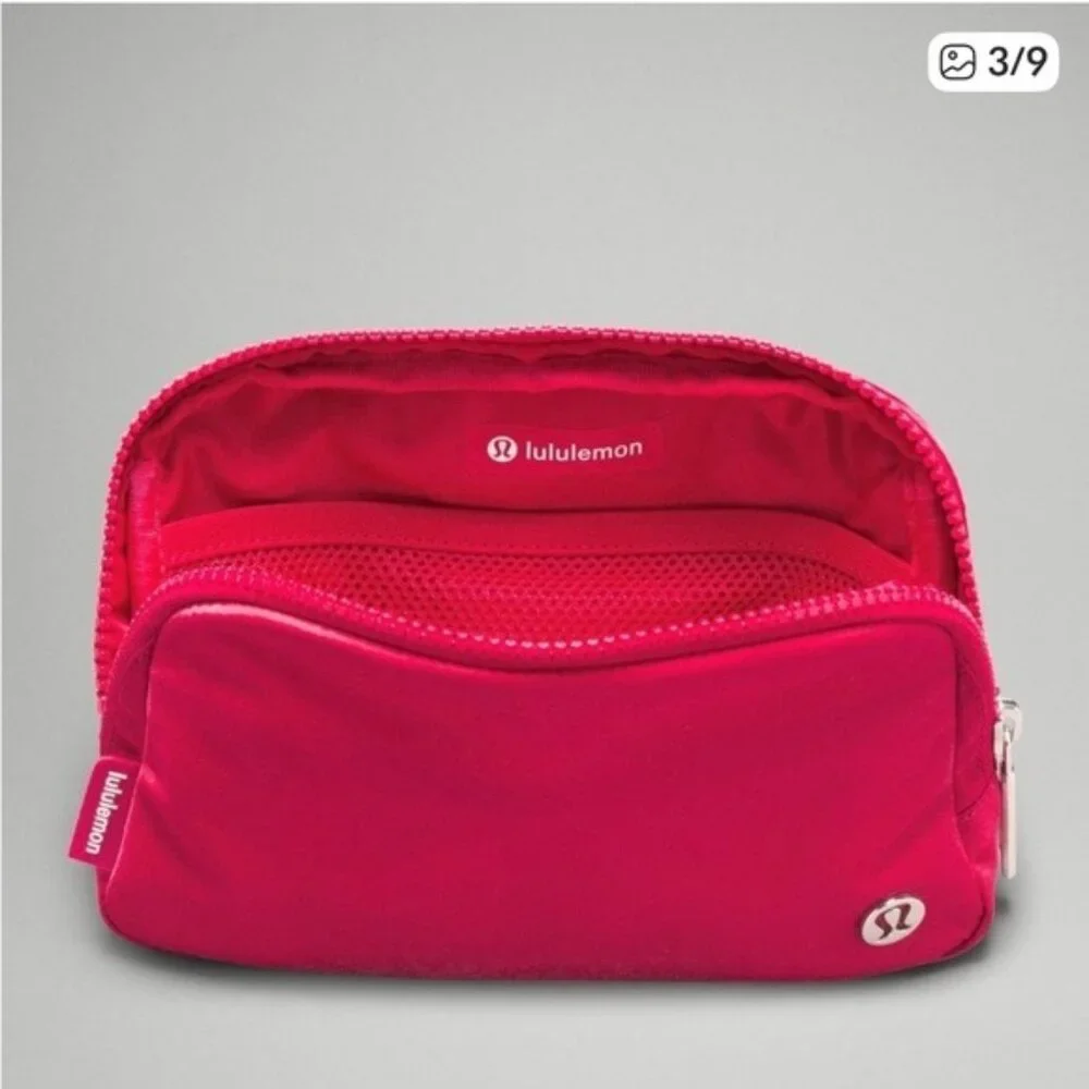 ❤️ Lululemon Cherry Mist Red Everywhere Belt Bag 1 L & free tote